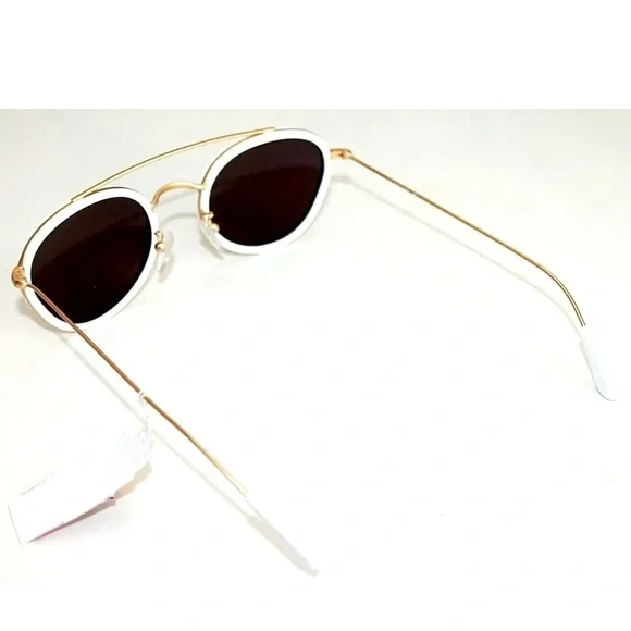 NWOT GLASSING “THE EDDY SUNGLASSES STEEL & ACETATE FRAMES WITH GREY LENSES - Picture 5 of 6